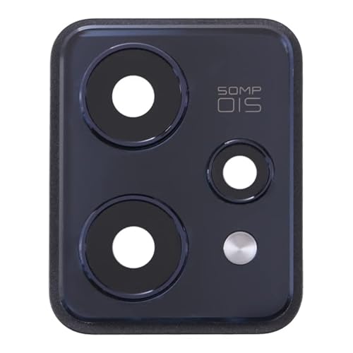 High-Tech Place Für Realme 9 Pro + Original Kamera Objektivdeckel (Schwarz) von High-Tech Place