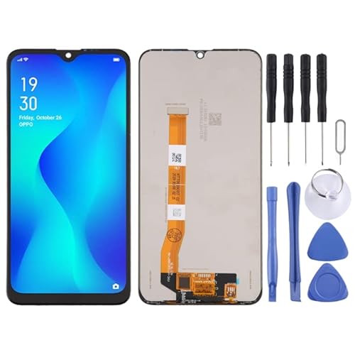 High-Tech Place LCD-Display und Digitizer für Oppo A1k / Realme C2 (Schwarz) von High-Tech Place