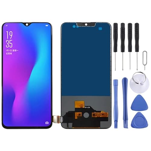 High-Tech Place LCD TFT Display für Oppo R17 / RX17 Pro / R17 Pro / RX17 Neo mit kompletter Montage des Digitalisierers (schwarz) von High-Tech Place