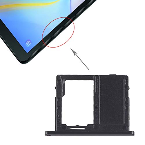 High-Tech Place Micro-SD-Kartenfach für Galaxy Tab A 10,5 Zoll T590 (WiFi-Version) (schwarz) von High-Tech Place