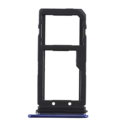 High-Tech Place SIM-Kartenfach + Micro-SD-Kartenfach für HTC U11 Life (Blau) von High-Tech Place