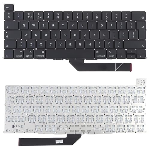 High-Tech Place Tastatur für MacBook Pro 16 Zoll (40,6 cm), UK-Version A2141 von High-Tech Place