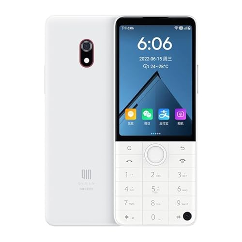 High-Tech Place QIN F22 Pro 4G, 4 GB + 64 GB, 3,54 Zoll Android 12 Helio G85 Octa Core, Netzwerk:4G, OTG, Infrarot-Fernbedienung, Einzelsim, unterstützt Google Play (schwarz) von High-Tech Place