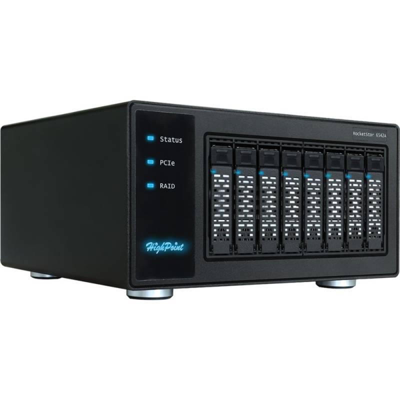 RocketStor 6542AW 8x U.2/U.3 Bay to PCIe 4, NAS von HighPoint