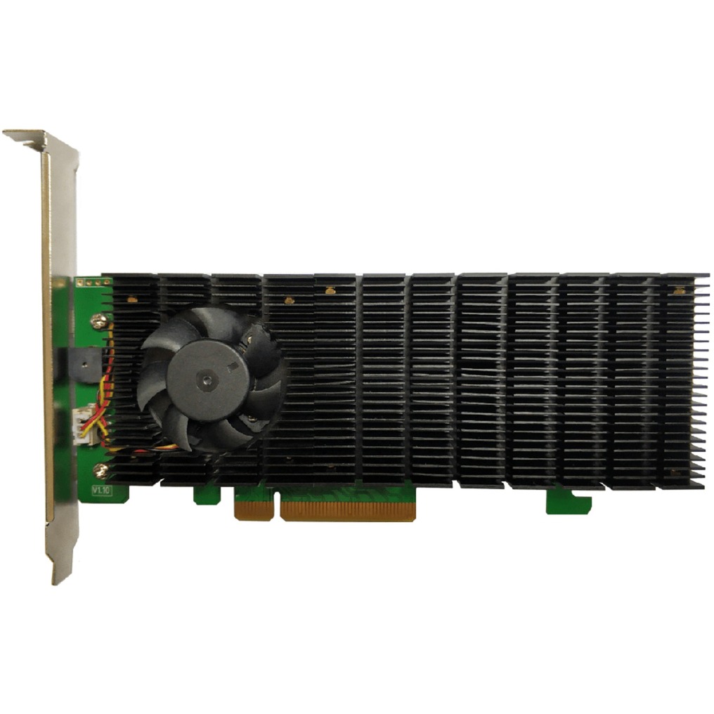 SSD7502 PCIe 4.0 16x2-P M.2 NVMe, Controller von HighPoint