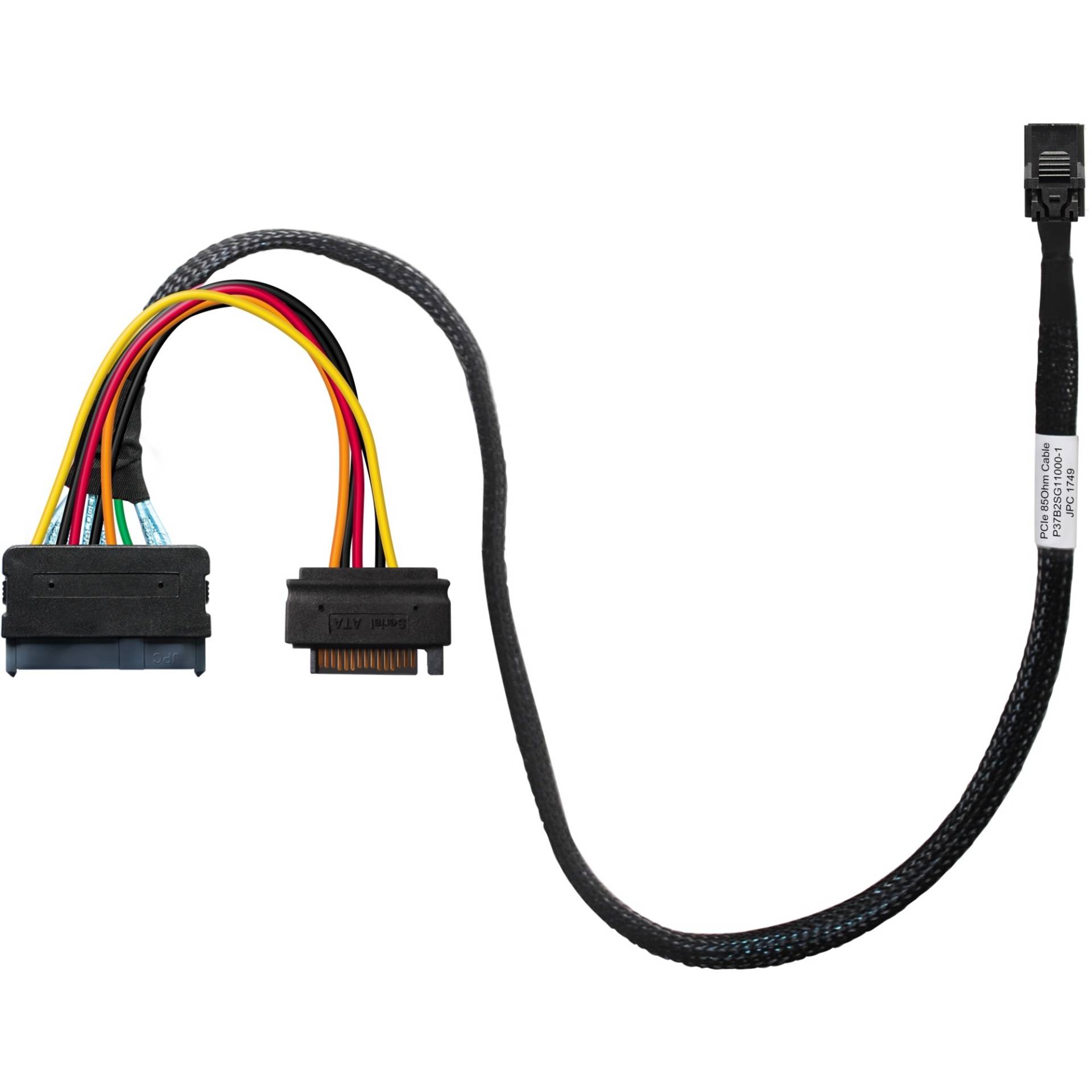 mSAS Adapterkabel SFF8643 > U.2 SFF-8639 NVMe von HighPoint