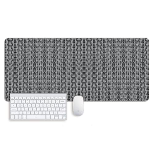 Highdi Gaming Mauspad 3D Druck Mauspad Groß Mousepad Genähten Kanten und Anti Rutsch Großes Mauspad Schreibtischunterlage Desk Mat für Büro, Tastatur, PC, Laptop (300 * 800 * 3mm,Textur 6) von Highdi