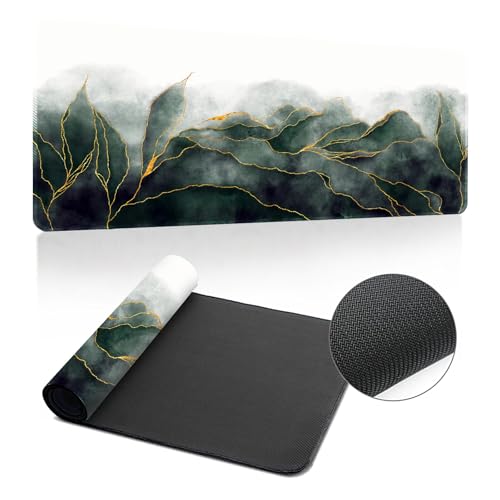 Highdi Gaming Mauspad XXL/XL/L, Mauspad Groß Mousepad Genähten Kanten und Anti Rutsch Großes Mauspad Schreibtischunterlage Desk Mat für Büro Tastatur PC Laptop, 3D Pflanze (300x700x3mm,Dunkelgrün) Highdi Gaming Mauspad XXL/XL/L, Mauspad Groß Mousepad Genähten Kanten und Anti Rutsch Großes Mauspad Schreibtischunterlage Desk Mat für Büro Tastatur PC Laptop, 3D Pflanze (300x700x3mm,Dunkelgrün) von Highdi