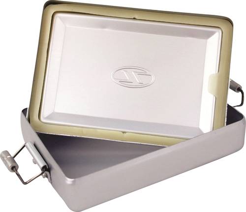Highlander Outdoor Box Universalbox silber (L x B x H) 140 x 95 x 35mm Silber SUR005 von Highlander