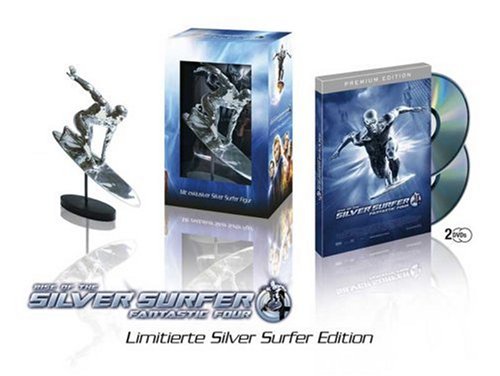 Fantastic Four - Rise of the Silver Surfer (Premium Edition + Limitierte Silver Surfer Edition, 2 DVDs mit Figur) von Highlight