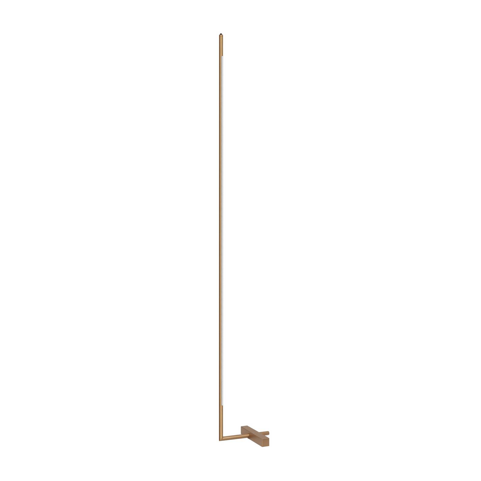 LED-Stehleuchte Amalfi XL, gold, Höhe 180 cm, Metall, Dimmer LED-Stehleuchte Amalfi XL, gold, Höhe 180 cm, Metall, Dimmer von Highlight