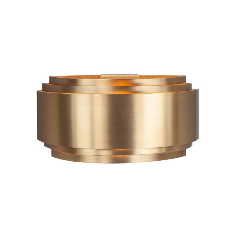 Wandleuchte Sofia, messing, Breite 30 cm, Aluminium, E14 von Highlight