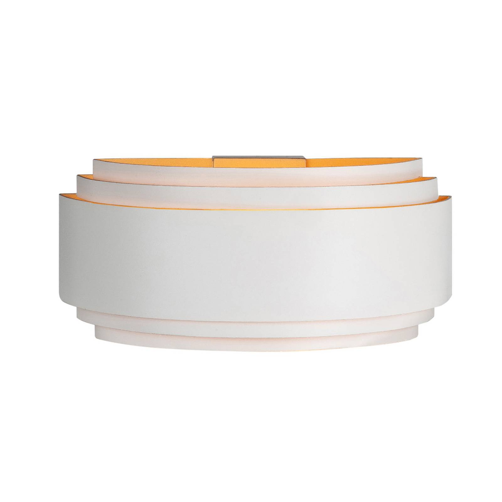 Wandleuchte Sofia, weiß, Breite 30 cm, Aluminium, E14 Wandleuchte Sofia, weiß, Breite 30 cm, Aluminium, E14 von Highlight