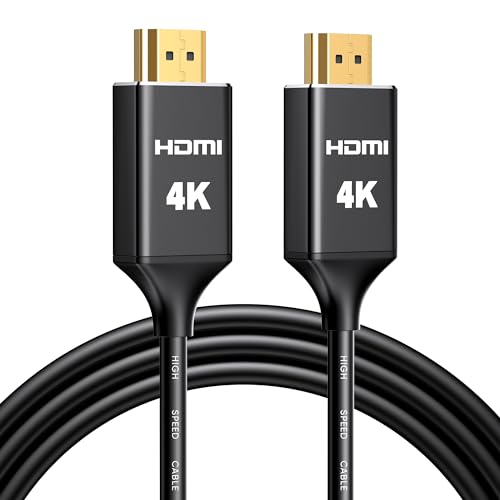 Highwings Lange 4K HDMI Kabel 10Meter, Wand CL3-Bewertet 18Gbps HDMI Kabel 2.0, High Speed HD Shielded Cord Unterstützung HDR10 ARC HDCP2.2 Kompatibel für Laptop, PC, HDTV, Projektor von Highwings