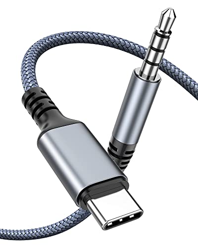 Highwings USB C auf Aux Kabel 2M,USB C auf Klinke Kabel 3.5mm Aux Kabel Auto Handy, Aux Kabel USB C für Huawei P40/P30/P20/Mate20,S22/S21/S20/Note20/Note10/Note10+,Car Stereos von Highwings