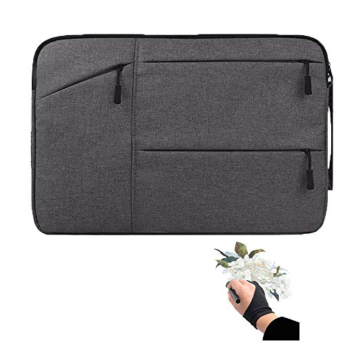 Grafiktablett Tasche Hülle Schutzhülle reiseschutzhülle Etui Tasche für Xp-pen Deco 01, Deco 03, Star 03, Ugee M708, GAOMON M106K, M10K, Huion H950P, HS610 and HS611 von Higotech