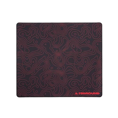 Higround LAVAROCK Großes topografisches Gaming-Mauspad, cool mit mittlerer Geschwindigkeit, Computer-Mauspad, Flache Nähkante, volle Bewegungsfreiheit, rutschfeste Gummibasis Higround LAVAROCK Großes topografisches Gaming-Mauspad, cool mit mittlerer Geschwindigkeit, Computer-Mauspad, Flache Nähkante, volle Bewegungsfreiheit, rutschfeste Gummibasis von Higround