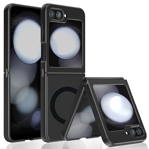 HikerClub für Galaxy Z Flip 5 5G (2023) Hülle, Kompatibel mit MagSafe Zubehör, Magnetische Hülle Slim Fit Silikon Stoßfeste Handyhülle von HikerClub