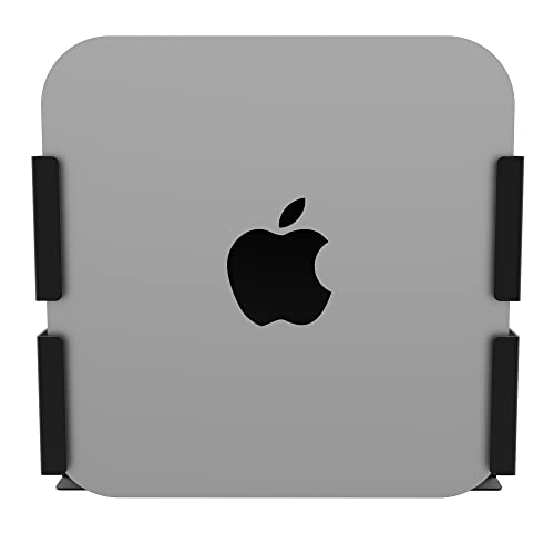 Hikig Mac Mini Halterung, Benutzerdefinierte Mac Mini Halterung aus Metall – Mac Mini Wandhalterung, Untertisch Halterung, VESA Halterung – Kompatibel mit Mac Mini 2010 Späteren bis Mac Mini M1 2022 von Hikig