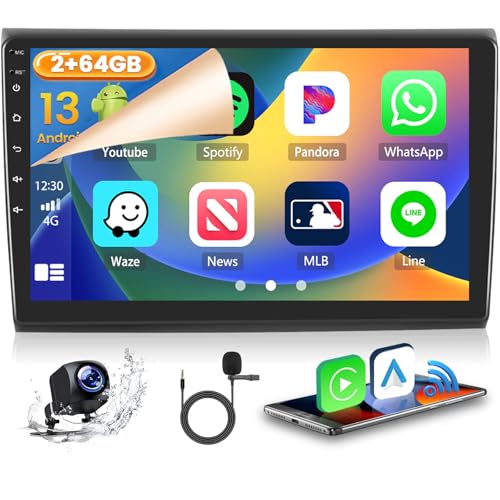 2GB+64GB Android 13 Autoradio für FIAT Bravo 2008-2013 Radio Wireless CarPlay Android Auto Bluetooth Freisprecheinrichtung 9" Bildschrim Auto Radio mit Navi Rückfahrkamera WiFi FM RDS SWC 2GB+64GB Android 13 Autoradio für FIAT Bravo 2008-2013 Radio Wireless CarPlay Android Auto Bluetooth Freisprecheinrichtung 9" Bildschrim Auto Radio mit Navi Rückfahrkamera WiFi FM RDS SWC von Hikity