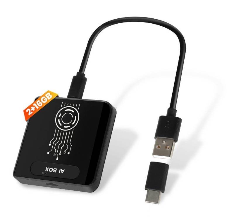 Hikity Android 12.0 2+16G Wireless CarPlay Android Auto Adapter USB Dongle Adapter von Hikity