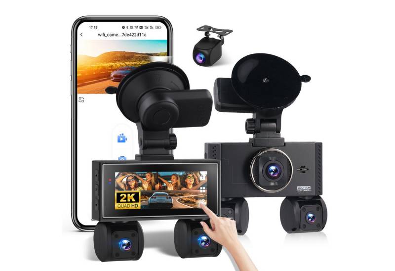 Hikity Auto DVR Kamera High-Definition Fahren Recorder Dashcam (Schwerkraftmessung, Parküberwachung, Videoschleife) von Hikity