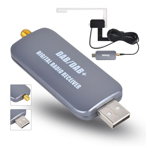 Hikity DAB Antenne für Android Autoradio Car Kit Digital Radio Auto Empfänger Adapter Scheibenantenne Digitalradio DAB USB 2,0 Dongle Hikity DAB Antenne für Android Autoradio Car Kit Digital Radio Auto Empfänger Adapter Scheibenantenne Digitalradio DAB USB 2,0 Dongle von Hikity