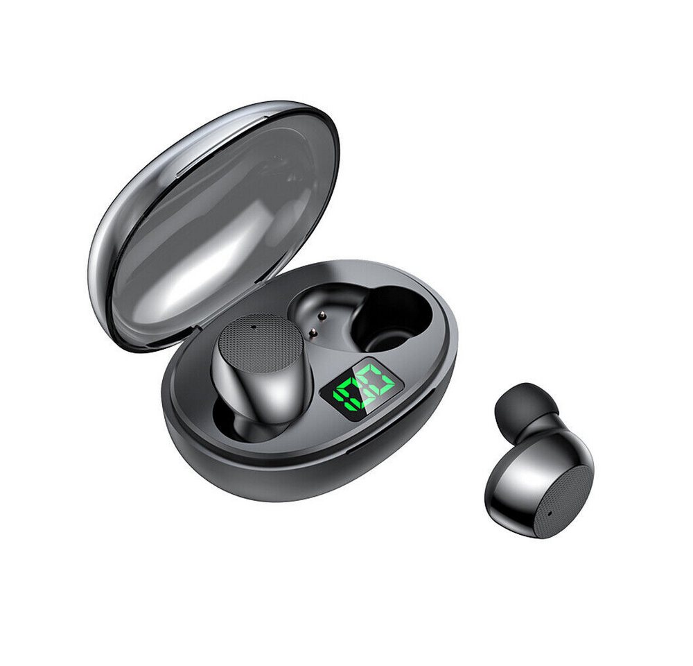 Hikity TWS Kopfhörer Bluetooth 5.3 In-Ear Ohrhörer Wireless 9D Touch Control In-Ear-Kopfhörer (Wireless Headset, Berührungssteuerung) von Hikity