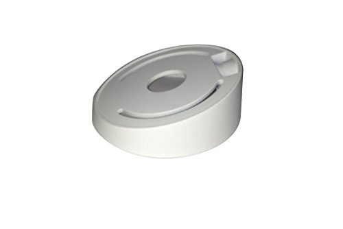 Hikvision DS-1259ZJ Deckenhalterung für Domekameras, Weiß, 1 Stunde Aufnahmedauer, Stabil und Fest, Ansprechendes Design mit verdeckter Kabelführung, Elevationswinkel um 15° erhöht von Hikvision