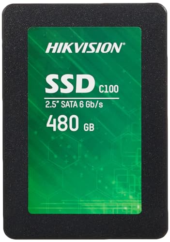 HIKVISION HS-SSD-C100 2,5 Zoll SATA 6 GB/s SSD Festplatte 480 GB von Hikvision