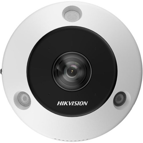 Hikvision - DS-2CD6365G1-IVS - DeepinView - Fisheye - 1,16MM Objektiv - 6MP - IP - Wit Hikvision - DS-2CD6365G1-IVS - DeepinView - Fisheye - 1,16MM Objektiv - 6MP - IP - Wit von Hikvision