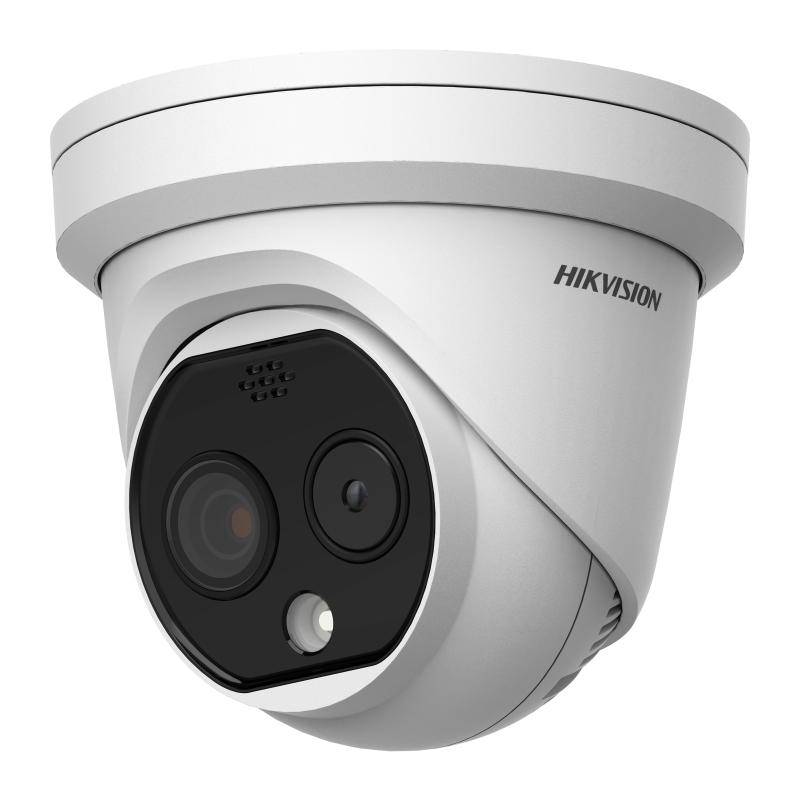 Hikvision DS-2TD1217-6/QA - Heatpro Serie - DeepinView - Thermal - Turret - 4MP - Weiß von Hikvision