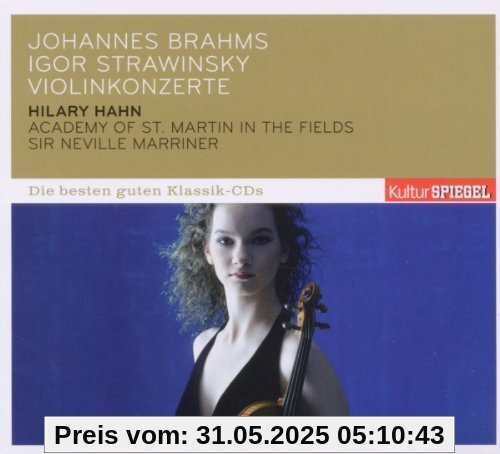 KulturSPIEGEL - Die besten guten Klassik-CDs: Violinkonzerte KulturSPIEGEL - Die besten guten Klassik-CDs: Violinkonzerte von Hilary Hahn