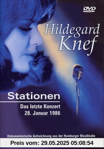 Hildegard Knef - Stationen - Das letzte Konzert 28.01.1986 - DVD Hildegard Knef - Stationen - Das letzte Konzert 28.01.1986 - DVD von Hildegard Knef