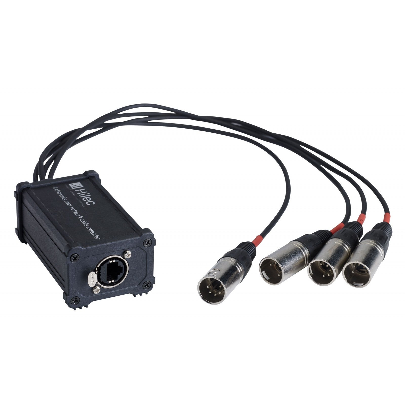 Hilec BOXRJ4XM5 RJ45 / XLR5M Adapter Box for Audio/DMX Signal Hilec BOXRJ4XM5 RJ45 / XLR5M Adapter Box for Audio/DMX Signal von Hilec