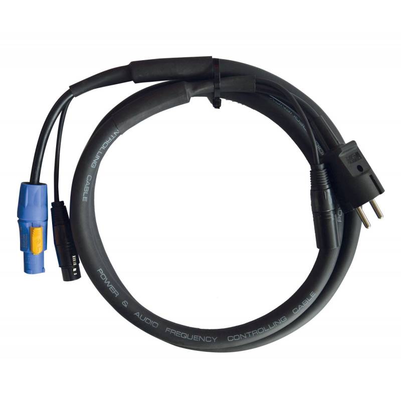 Hilec CPCDMXIN-3 Hybrid powerCON Cable, 3m von Hilec