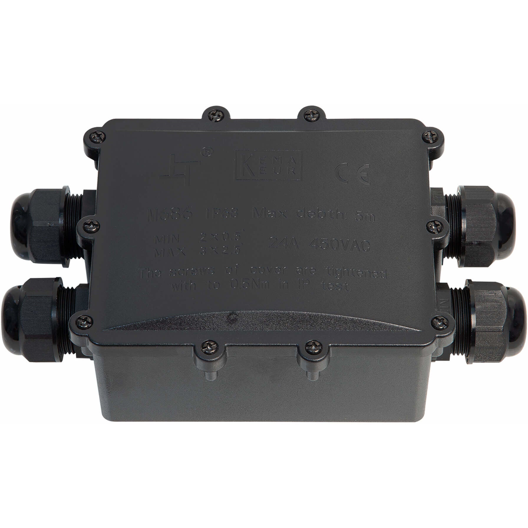 Hilec IpBox-P4 4-Way IP68 Waterproof Housing for 4-14mm Cables Hilec IpBox-P4 4-Way IP68 Waterproof Housing for 4-14mm Cables von Hilec