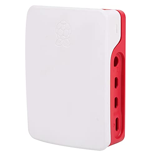 Offizielle ABS-Hülle 4B Hülle Schutzhülle 9,5 x 7 x 2,6 cm(weiß Rot) von Hililand