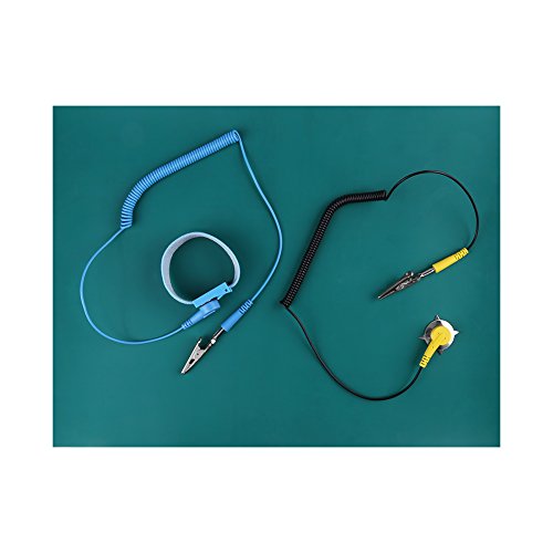 Antistatisches Armband, elektrostatische Entladung antistatisches Kabel Band Erdungsdraht für Telefon Reparatur von Hilitand