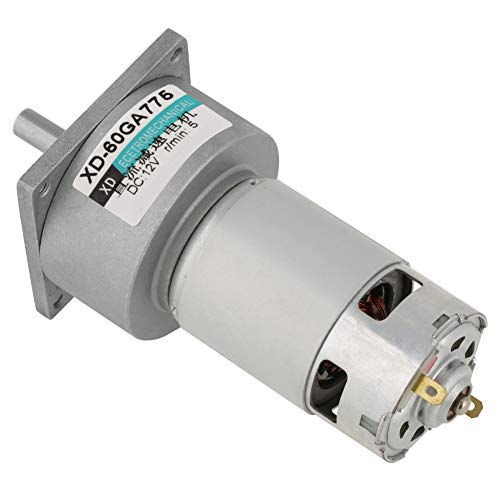 DC12V / 24V 35W Mini-DC-Getriebemotor Metall Geschwindigkeit einstellbar großen Drehmoment Motor CW / CCW(12 V 5 U / min) von Hilitand