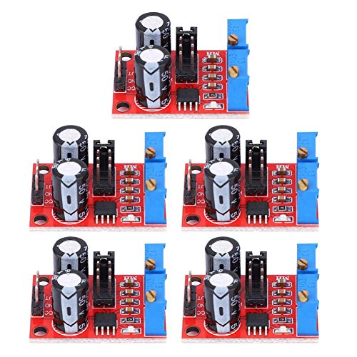 NE555 Hochpräzises Rechtecksignalgenerator-Funktionsmodul mit einstellbarer Pulsfrequenz(5pcs), Signalgenerator von Hilitand