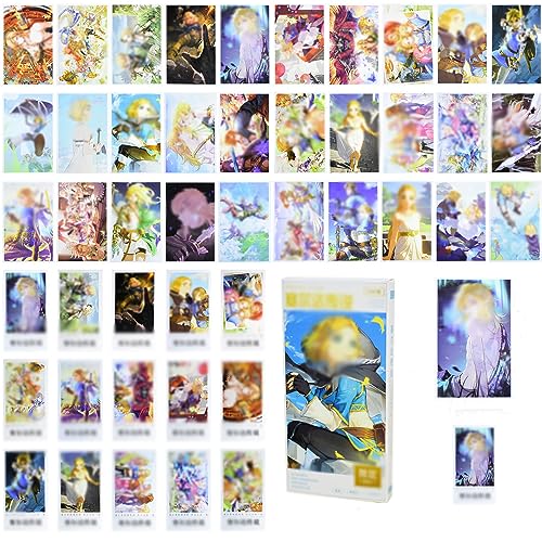 Hilloly Legend Postkarten 396Pcs Postcards, 30 Lomo Cards+30 Anime Poster Set, 336 Mini Sticker,Figur Manga Poster, Schlafzimmer Deko von Hilloly