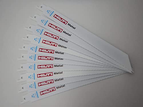 HILTI MB 20 18 200x09x19mm SÄGEBLATT BLATT SÄGE SÄBELSÄGE BLECH ROHR PROFIL (25) von Hilti