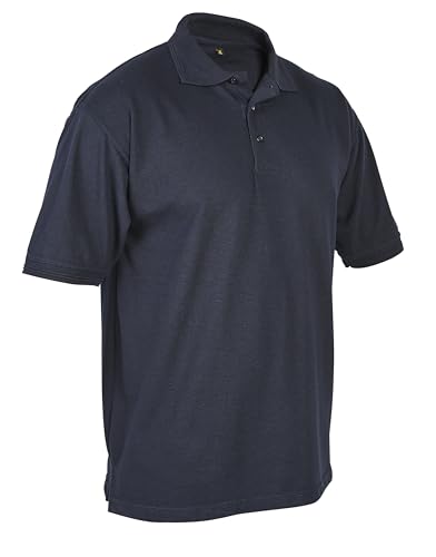 Himalayan H851 Iconic Herren Poloshirt, klassisch, Größe XXL, Marineblau von Himalayan