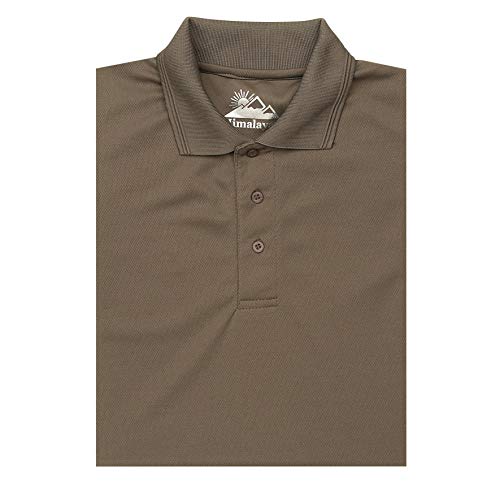 Himalayan H955 Iconic Dri-Tech Herren-Poloshirt, Größe 2XL, Graphit von Himalayan