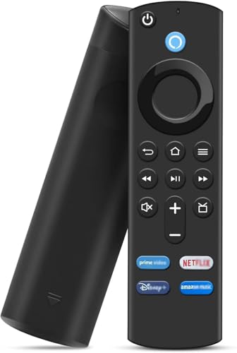 Ersatz-Sprachfernbedienung (3. Generation) mit Sprachfunktion, passend für Smart-TVs 4K/4K Max/Lite/Cube Stick, kompatibel mit Cube (1./2./3. Gen), Insignia-Tos-hiba-Pioneer-Smart-TVs von Himank