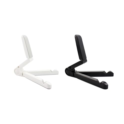 Hinapan 2 Stück Verstellbarer Tablet-Ständer, Tragbar und Faltbar, Leicht und rutschfest, Kompatibel mit Den Meisten Tablets, Ideal für Büro, Reisen, zuhause, Videoanrufe, Filme und Leseerlebnisse Hinapan 2 Stück Verstellbarer Tablet-Ständer, Tragbar und Faltbar, Leicht und rutschfest, Kompatibel mit Den Meisten Tablets, Ideal für Büro, Reisen, zuhause, Videoanrufe, Filme und Leseerlebnisse von Hinapan