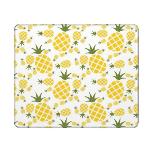 Hingor Mauspad mit Ananas-Druck, für Büro und Zuhause, personalisiertes Mauspad, wasserdichtes Mauspad, rutschfeste Gummiunterseite, Computer-Mauspads für kabellose Maus Hingor Mauspad mit Ananas-Druck, für Büro und Zuhause, personalisiertes Mauspad, wasserdichtes Mauspad, rutschfeste Gummiunterseite, Computer-Mauspads für kabellose Maus von Hingor