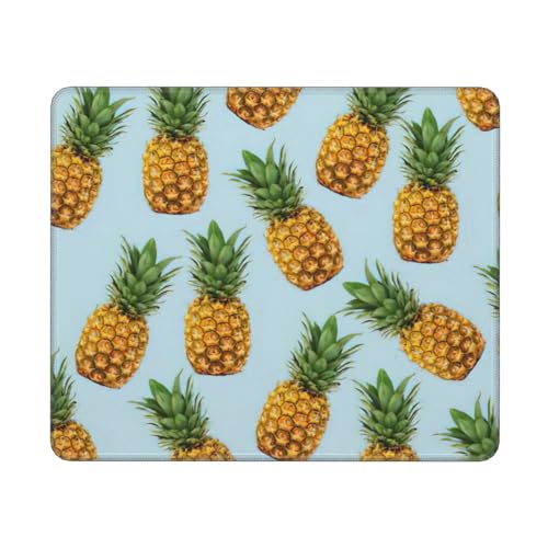 Hingor Mauspad mit Ananas-Motiv, für Büro und Zuhause, personalisierbar, wasserdichtes Mauspad, rutschfeste Gummiunterseite, Computer-Mauspads für kabellose Maus Hingor Mauspad mit Ananas-Motiv, für Büro und Zuhause, personalisierbar, wasserdichtes Mauspad, rutschfeste Gummiunterseite, Computer-Mauspads für kabellose Maus von Hingor