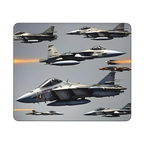 Hingor Mauspad mit Flugzeug-Jets-Druck, personalisiertes Mauspad, wasserdichtes Mauspad, rutschfeste Gummiunterseite, Computer-Mauspads für kabellose Maus Hingor Mauspad mit Flugzeug-Jets-Druck, personalisiertes Mauspad, wasserdichtes Mauspad, rutschfeste Gummiunterseite, Computer-Mauspads für kabellose Maus von Hingor